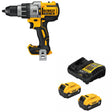 DeWalt DCD996B 20V MAX XR Hammerdrill, Bare W/ DCB205-2C 20V MAX 5Ah Battery Kit