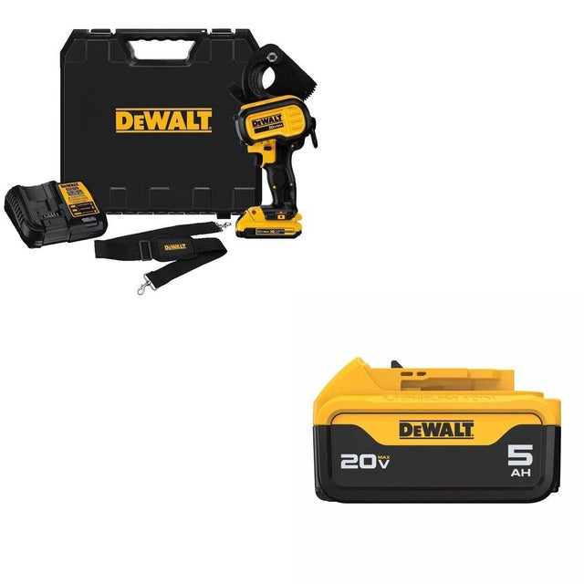 DeWalt DCE150D1 Cable Cutting Tool Kit W/ FREE DCB205 Battery