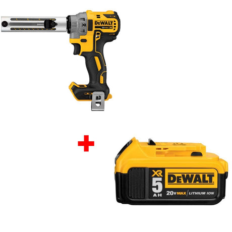 DeWalt DCE151B 20V MAX Cable Stripper, Bare w/ FREE DCB205 20V Battery Pack