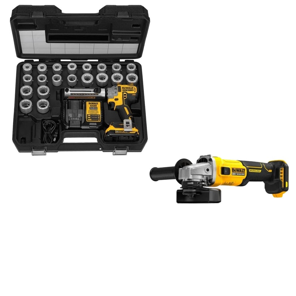 DeWalt DCE151TD1 Cable Stripper Kit W/ FREE DCG407B Grinder