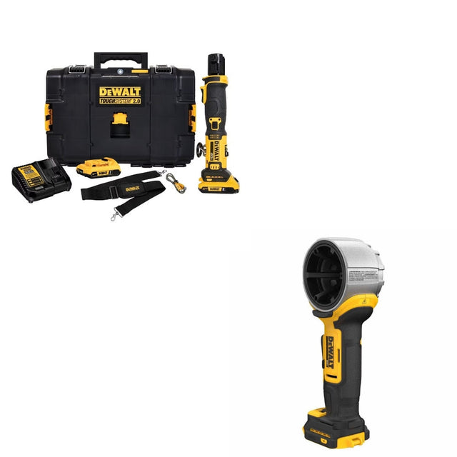 DeWalt DCE210D2 Compact Press Tool Kit W/ FREE DCE710B Deburring Tool