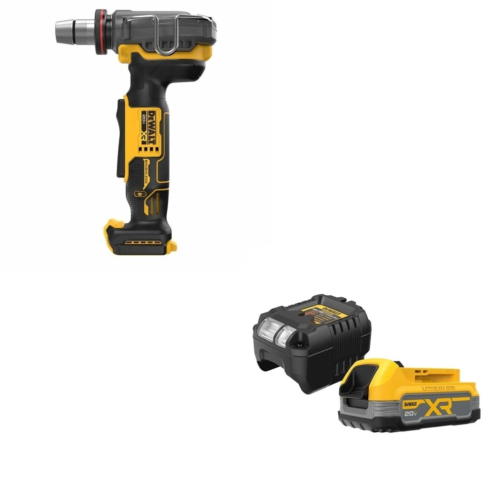 DeWalt DCE410B 20V MAX* XR PEX Expander W/ FREE DCBP034C 20V MAX Starter Kit