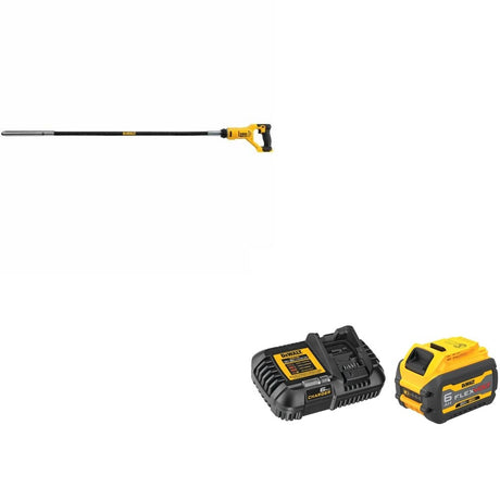 DeWalt DCE531B 20V MAX Concrete Pencil Vibrator W/ DCB606C FLEXVOLT 6.0Ah Kit