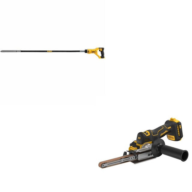 DeWalt DCE531B 20V MAX Concrete Pencil Vibrator W/ DCM200B Bandfile Sander