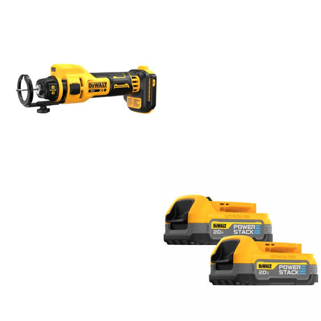 DeWalt DCE555B 20V MAX Cut-Out Tool W/ FREE DCBP034-2 20V MAX Battery 2-Pack