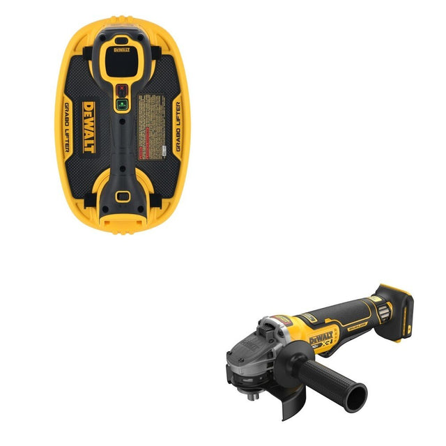 DeWalt DCG410B 20V MAX XR 4-1/2 in. Angle Grinder W/ DCE592B Vacuum Lifter