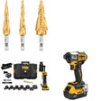 DeWalt DCE600D1K4 Knockout Kit W/ FREE Step Bits and FREE Driver
