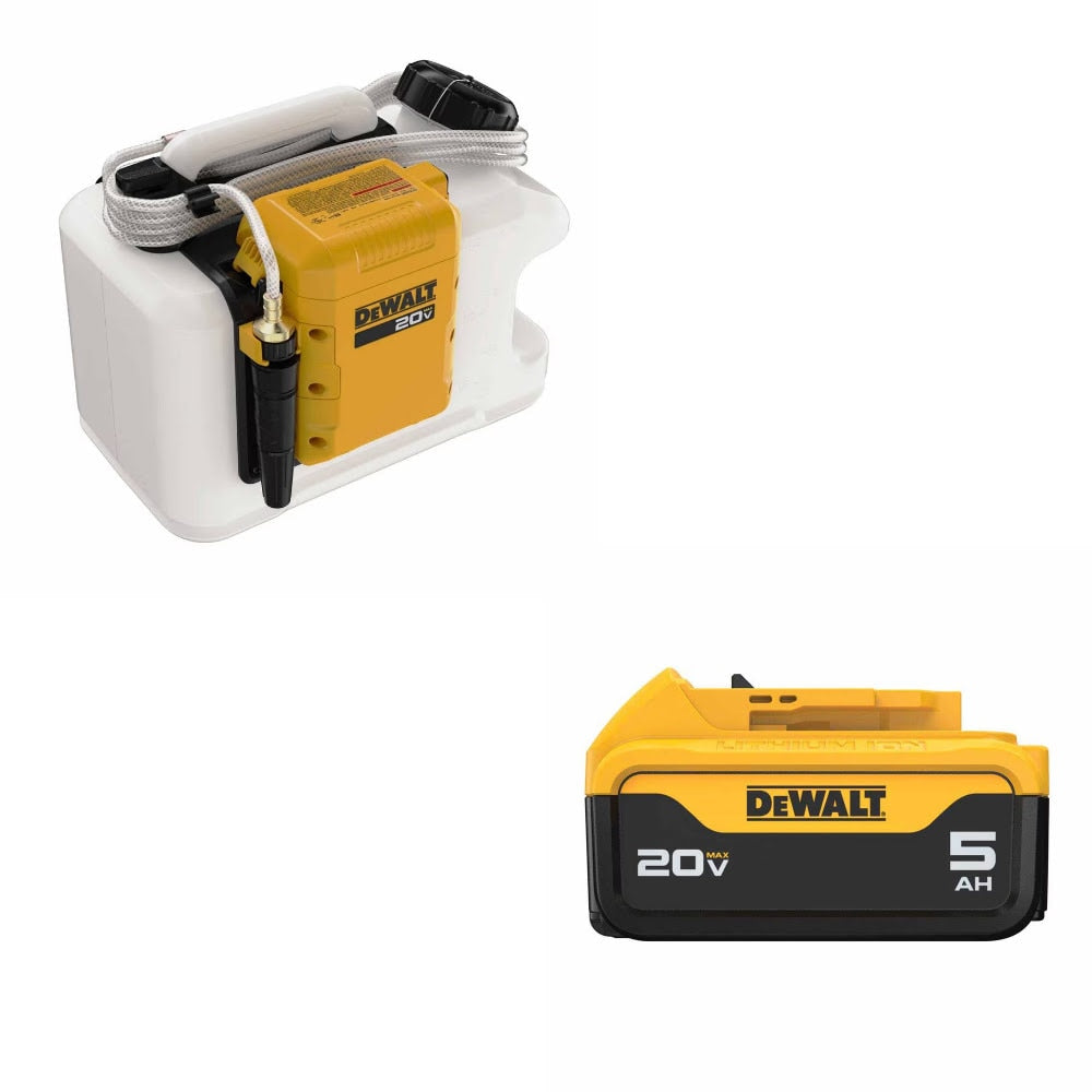 DeWalt DCE6820B Water Tank Kit W/ FREE DCB205 Battery Pack