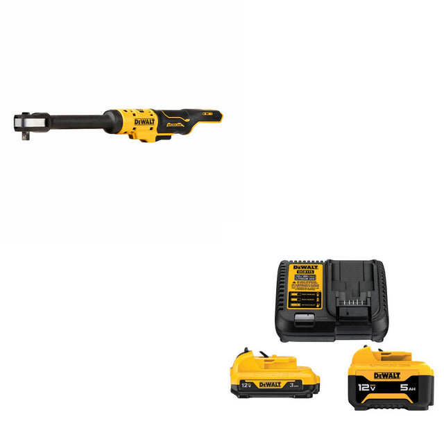 DeWalt DCF503EB Xtreme 12V Max 3/8" Ratchet W/ FREE DCB135C 12V Starter Kit