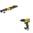 DeWalt DCF510B 20V MAX XR Sealed Head Ratchet W/ DCD806B Hammer Drill