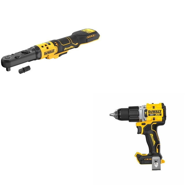 DeWalt DCF510B 20V MAX XR Sealed Head Ratchet W/ DCD806B Hammer Drill