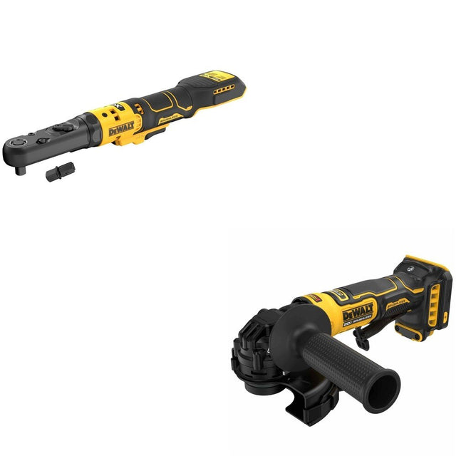 DeWalt DCF510B 20V MAX XR Sealed Head Ratchet W/ DCG402B ATOMIC Angle Grinder
