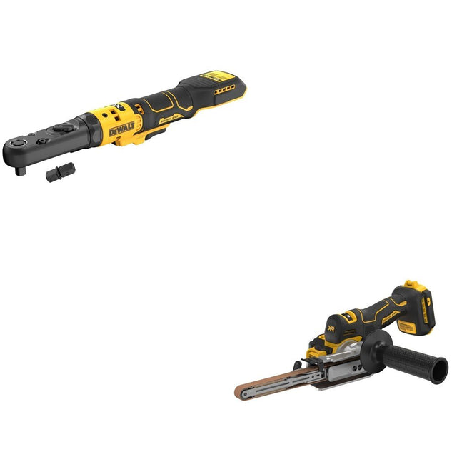 DeWalt DCF510B 20V MAX XR Sealed Head Ratchet W/ DCM200B Bandfile Sander