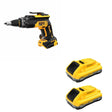 DeWalt DCB2104-2 20V MAX XR POWERPACK 4Ah Battery 2-Pack W/ DCF630B Drywall Screwgun