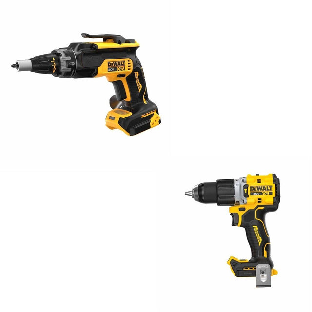 DeWalt DCD806B 20V MAX XR 1/2 in. Hammer Drill W/ DCF630B Drywall Screwgun
