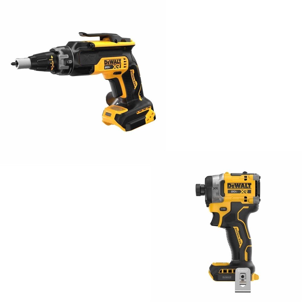 DeWalt DCF860B 20V MAX XR 1/4 in. Impact Driver W/ DCF630B Drywall Screwgun