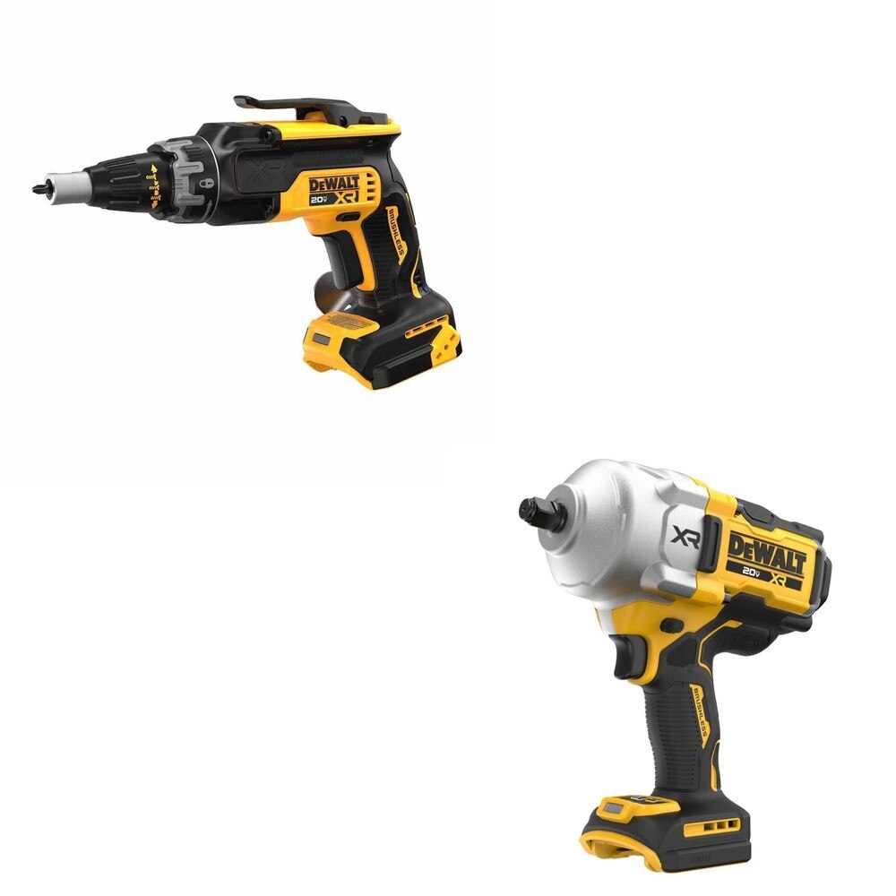 DeWalt DCF961B 20V MAX XR 1/2 in. High Torque Impact Wrench W/ DCF630B Drywall Screwgun