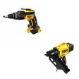 DeWalt DCN930B 20V MAX XR 30-Degree Framing Nailer W/ DCF630B Drywall Screwgun