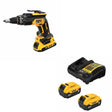 DeWalt DCF630D2 20V MAX XR Drywall Screwgun Kit W/ DCB205-2C 5.0Ah Starter Kit