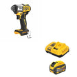 DeWalt DCB609C FLEXVOLT 20V/60V MAX 9.0Ah Battery Starter Kit W/ DCF845B 3-Speed Impact Driver