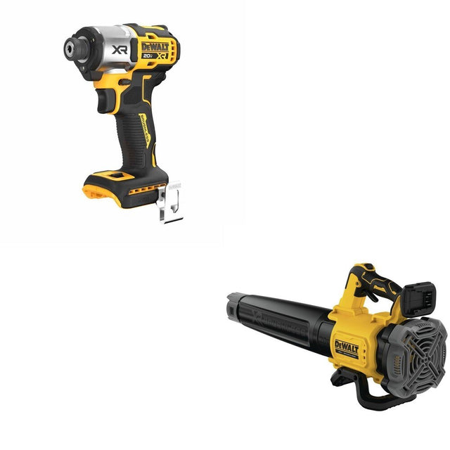 DeWalt DCBL722B 20V MAX XR Brushless Handheld Blower W/ DCF845B 3-Speed Impact Driver