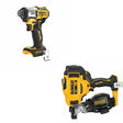 DeWalt DCN45RNB 20V MAX 15-Degree Roofing Nailer W/ DCF845B 3-Speed Impact Driver