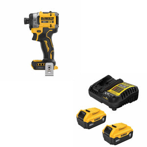 DeWalt DCF860B Impact Driver Kit W/ FREE DCB205-2C 5Ah Battery Kit