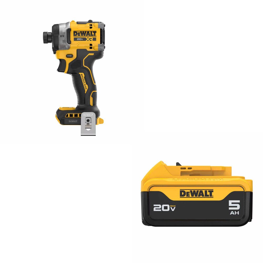 DeWalt DCF860B Impact Driver Kit W/ FREE DCB205 Battery Pack