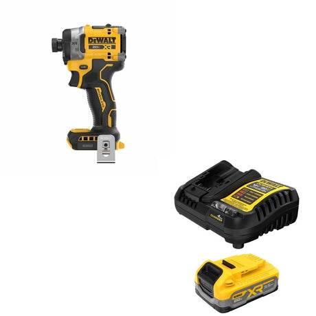 DeWalt DCF860B 20V MAX XR 1/4 in. Impact Driver W/ DCBP320C POWERSTACK 3.5Ah Kit