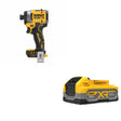 DeWalt DCF860B 20V MAX XR 1/4 in. Impact Driver W/ DCBP320 POWERSTACK 3.5Ah Battery