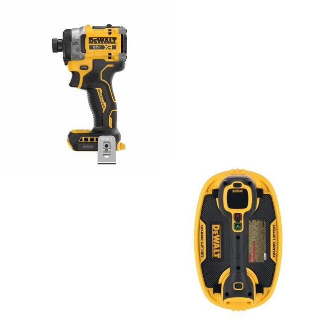 DeWalt DCE592B 20V MAX GRABO Vacuum Lifter W/ DCF860B Impact Driver