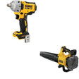 DeWalt DCF891B 20V MAX XR 1/2 in. Mid-Range Impact Wrench W/ DCBL722B Handheld Blower