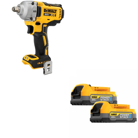 DeWalt DCF891B 20V MAX XR Impact Wrench W/ FREE DCBP034-2 20V MAX Battery, 2Pk