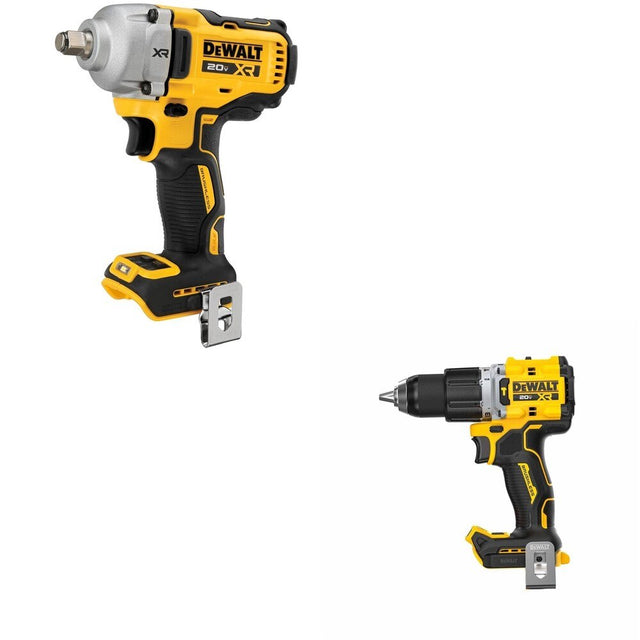 DeWalt DCF891B 20V MAX XR 1/2 in. Mid-Range Impact Wrench W/ DCD806B Hammer Drill