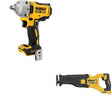 DeWalt DCS389B 60V MAX Reciprocating Saw W/ DCF891B Mid-Range Impact Wrench