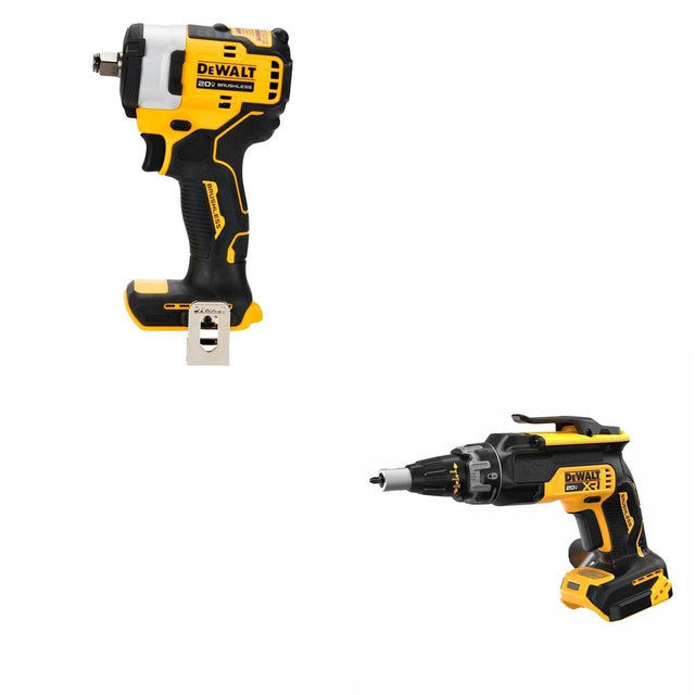 DeWalt DCF630B 20V MAX XR Drywall Screwgun W/ DCF911B Impact Wrench