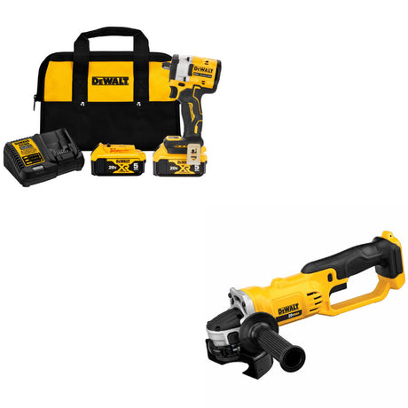 DeWalt DCF921P2 20V MAX Impact Wrench Kit W/ FREE DCG412B 20V MAX Cut-Off Tool