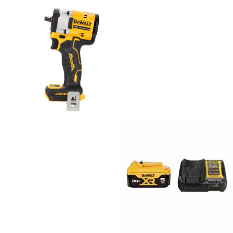 DeWalt DCF923B ATOMIC 20V MAX Impact Wrench W/ FREE DCB205C 20V Max Starter Kit