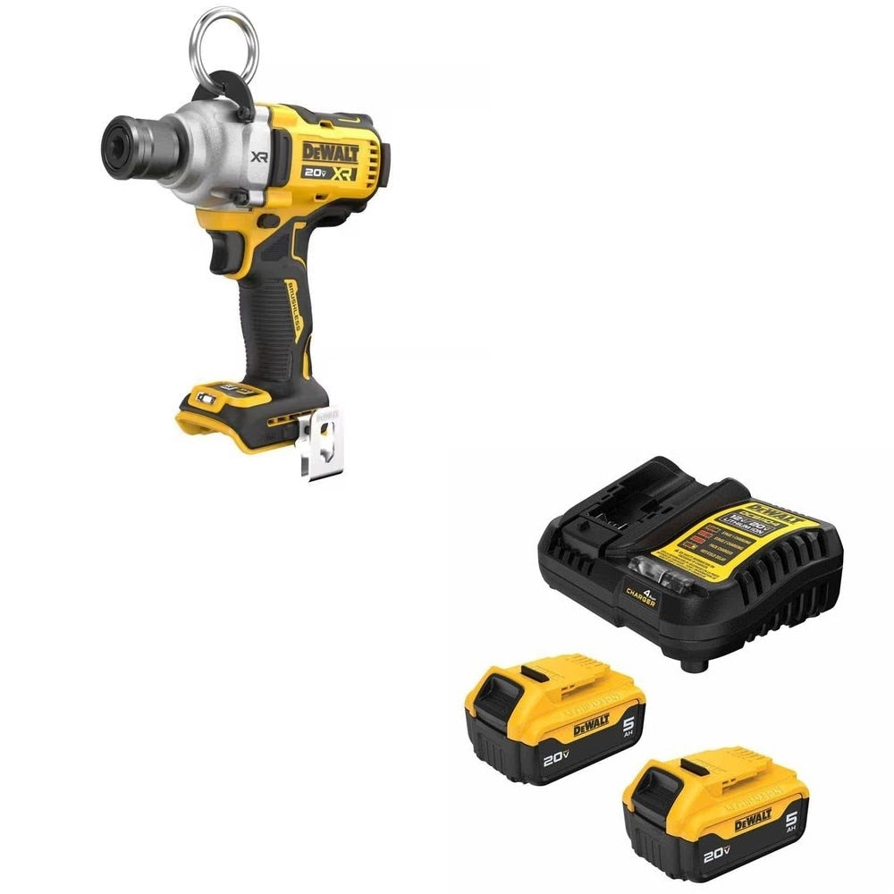 DeWalt DCF937B 7/16 Impact Wrench Kit W/ FREE DCB205-2C Battery Kit