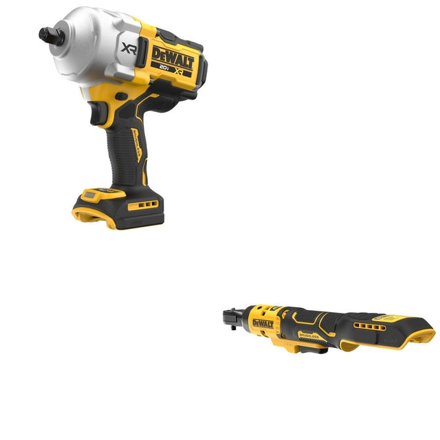 DeWalt DCF961B 20V MAX XR 1/2" High Torque Impact Wrench W/ DCF514B ATOMIC 1/4" Ratchet