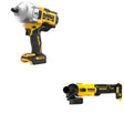 DeWalt DCF961B 20V MAX XR 1/2 in. High Torque Impact Wrench W/ DCG407B Slide-Switch Grinder