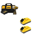 DeWalt DCF961GP1 High Torque Wrench Kit W/ DCB2104-2 POWERPACK 4Ah 2-Pack