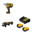DeWalt DCF964B 20V MAX Impact Wrench Kit W/ DCG410VSB Grinder and FREE DCB205 Battery Kit