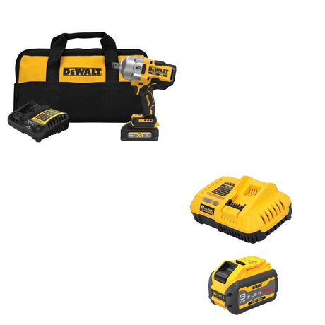 DeWalt DCF964GH1 20V MAX XR 3/4 in. High Torque Impact Wrench Kit W/ DCB609C FLEXVOLT 9.0Ah Kit