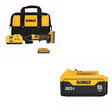 DeWalt DCG400S2 4in Angle Grinder Kit W/ FREE DCB205 5Ah Battery