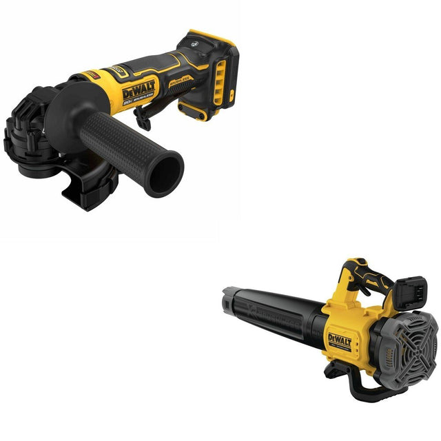 DeWalt DCG402B ATOMIC 20V MAX 4-1/2 in. Angle Grinder W/ DCBL722B Handheld Blower