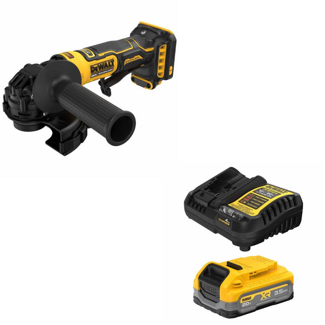 DeWalt DCG402B Angle Grinder Kit W/ FREE DCBP320C Battery Kit