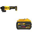 DeWalt DCB609 FLEXVOLT 20V/60V MAX 9.0Ah Battery W/ DCG407B Slide-Switch Grinder