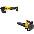 DeWalt DCBL722B 20V MAX XR Brushless Handheld Blower W/ DCG407B Slide-Switch Grinder