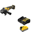 DeWalt DCG410B 20V MAX XR 4-1/2 in. Angle Grinder W/ DCBP320C POWERSTACK 3.5Ah Kit